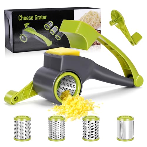 Cheese Grater Hand Crank (Green)