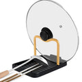 spoon holder and pot lid holder (Gold Black)