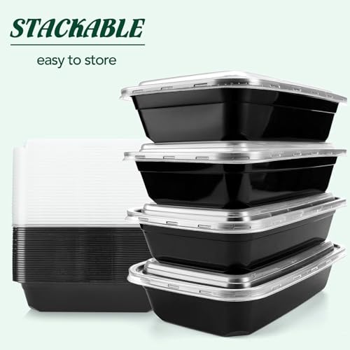 Glotoch Meal Prep Containers 32oz 400 Pack (32oz-400Pack)