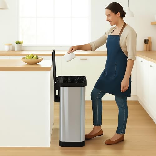 Stainless Steel Trash Can (Stainless Steel / Stainless / 20 Gallon)