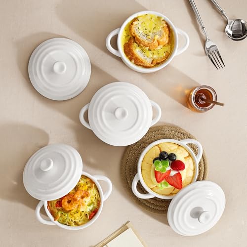 12 OZ Mini Dutch Oven Set (Khaki White)