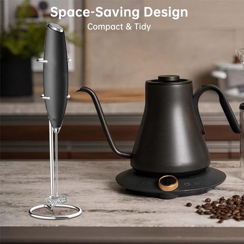 Milk Frother Stand Compatible with Zulay Powerful Milk Frother Handheld Foam Maker