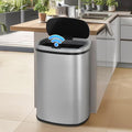 13 Gallon Automatic Motion Sensor Trash Can (13 Gallon / Stainless Steel)