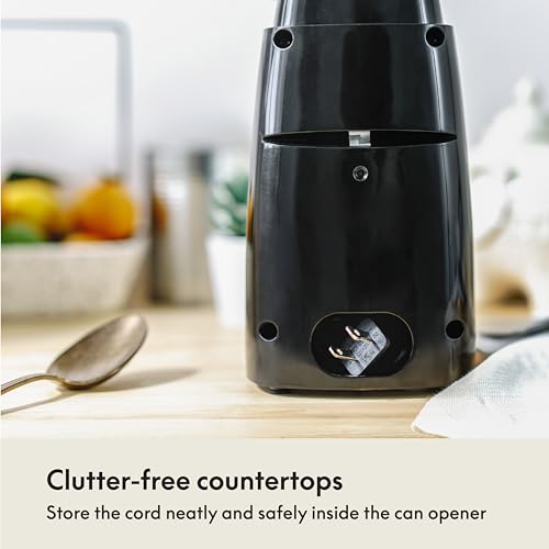 Electric Can Opener and Knife Sharpener (Electric / Black)