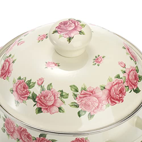 Enamel Stockpot with Lid