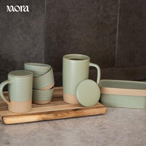 Ceramics Tea Cup with Loose Leaf Infuser (Thyme)
