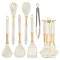 Kitchen Utensils Set (Cream White-7Max)