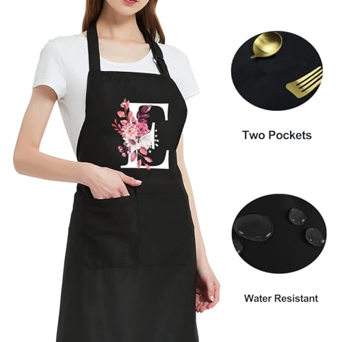 Personalized Aprons for Women with Pockets (E)