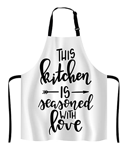 Inspirational Quote Adjustable Bib Apron (Multi Lf275)