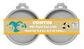 Cat Food Can Covers Lids for 5.5 oz Cans (Grey)