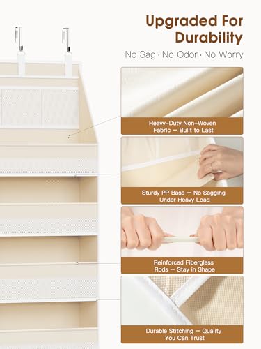 Over the Door Organizer (Beige / 1 PACK)