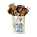 Fall Blue Kitchen Utensil Holder (Fall Pumpkin Blue)