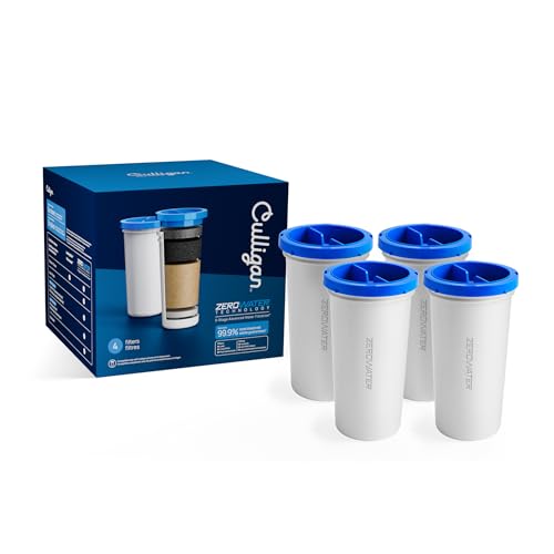 ZeroWater Replacement Water Filter Removes PFAS 4 (4-Pack)