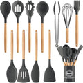 Silicone Cooking Utensil Set (Gray)