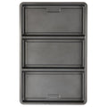 Premium Nonstick Divided Baking Sheet (11 x 17-Inch / Gray)