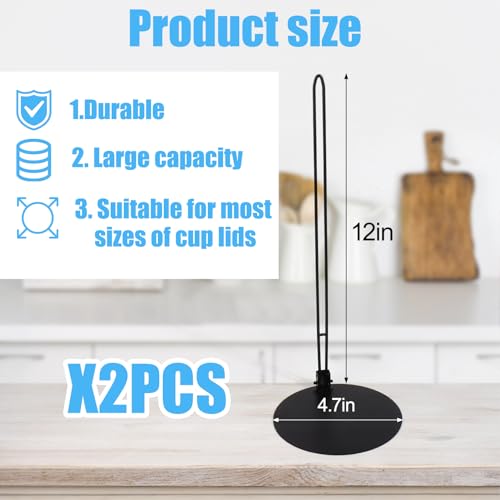 Tumbler Lid Organizer (Vertical+2PCS)