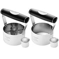 3.5 in Donut Cutter & Biscuit Cutter Set with hole (3.5" Donut Cutter & Biscuit Cutter)