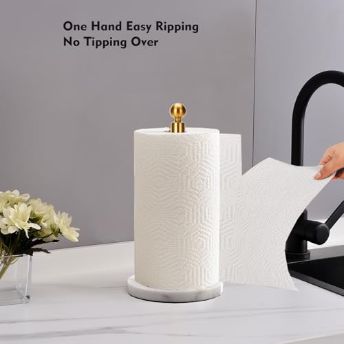 Gold Paper Towel Holder Countertop (Gold)