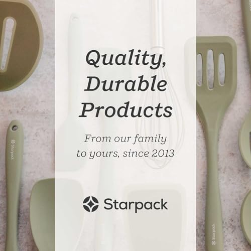 Starpack 'Whip it Good' Silicone Whisk for Nonstick Cookware (Sage Green)