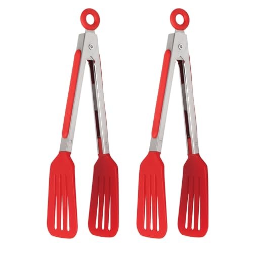 Slotted Flipper Tongs (Flipper Tongs, Set of 2)