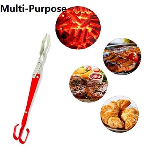 16.5" Aluminum Scissor Tongs for Camping