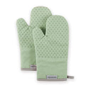 Asteroid Oven Mitt Set (7"x12.5" / Pistachio Green)