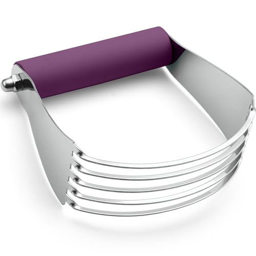 Large Dough Blender For Baking (Purple / 4" Large)
