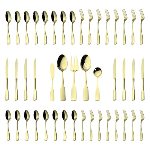 Kate Champagne Gold Mirror 45 (Champagne Gold / 45 pieces for 8)
