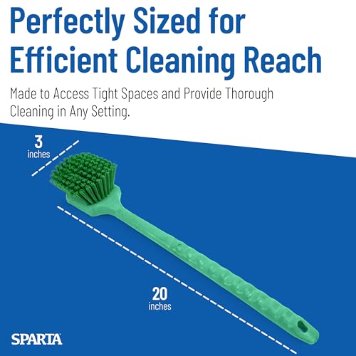 20" Floater Scrub Brush with Long Handle