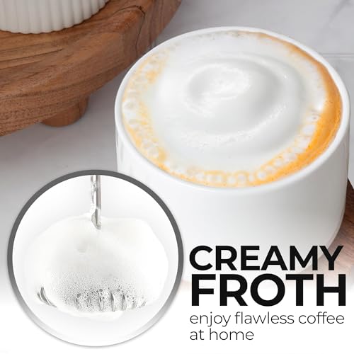 Rechargeable Milk Frother Handheld (Zulay Dynamic Black & Copper / Rechargeable Z1 Motor Max)