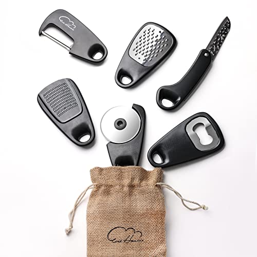 Kitchen Gadgets Set 6 Piece (Classical Black 6pcs)