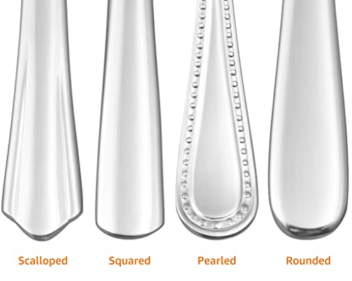 Stainless Steel Dishwasher Safe Dinner Knives with Round Edge (Dinner Knives - 120 Pack)