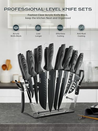 Knife Block Set (Gray)