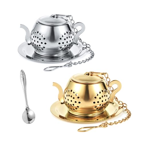 2 Pack Tea Infusers with Spoon