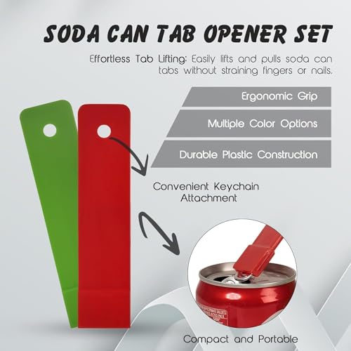 Soda Can tab Opener Beer can opener Party essential tool Great tool for bartenders 1 Pack (Set-1PK)