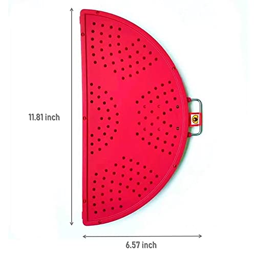 Foldable Silicone Splatter Screen