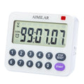Magnetic Digital Kitchen Timer with Direct Numerical Keypad (Purple-1)