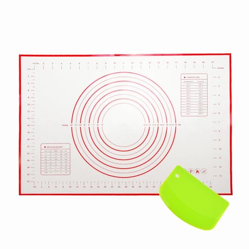 Large 24" x 16" Silicone Baking Mat (24"L x 16"W)