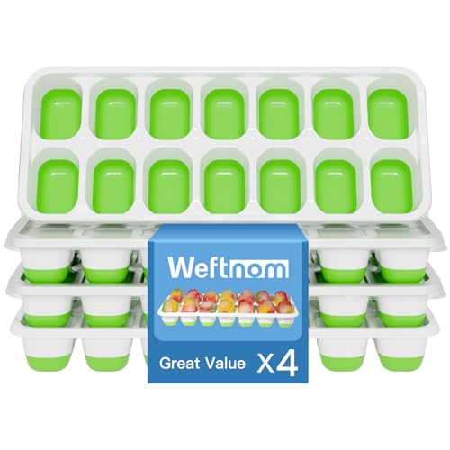 Ice Cube Tray (Green / 4 Pack)