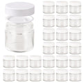 2oz Jars with Lids (Clear-White Lid)