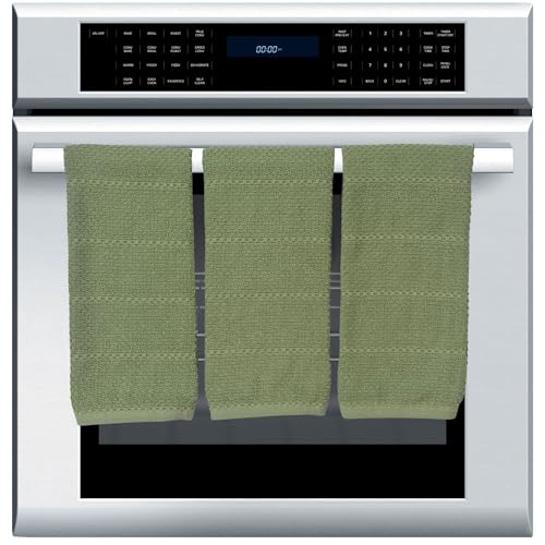 Dark Sage Green Kitchen Hand Dish Towels (Dark Sage)