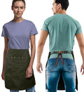 Half Barista Apron (Half Apron Green)