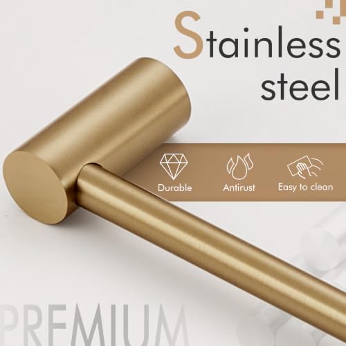 Bathroom Hand Towel Rings 9 (Champagne Bronze)