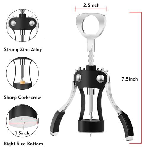Wine Opener Heavy (Black)
