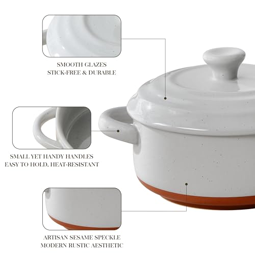Mini Cocotte Set of 4 (Khaki Grey)