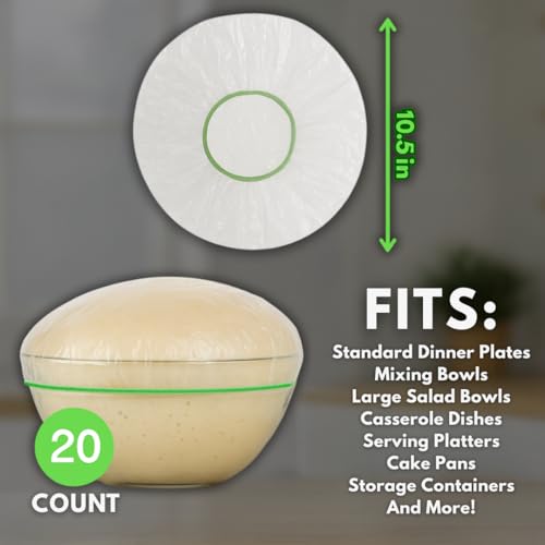 20 Bowl Covers (20 Pack, Large)