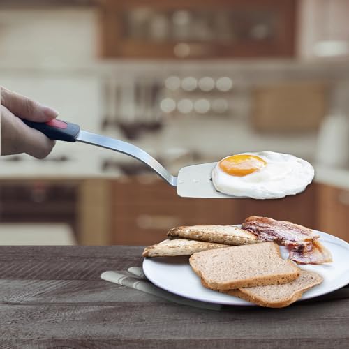 Stainless Steel Flexible Spatula (Small + X' Large (2 Pack))