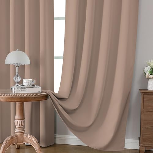 Khaki Blackout Curtains Customize (Khaki / Customsize)