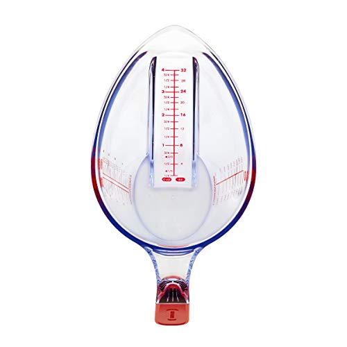 Pro Angled Measuring Cup (4-cup / Red)