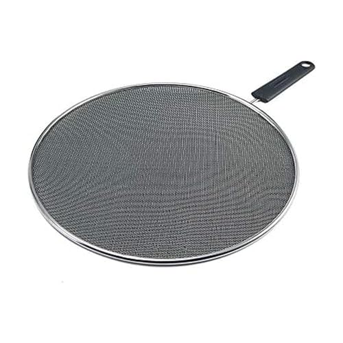 Professional Stainless Steel Odor Absorbing Splatter Screen (13-Inch Splatter Screen)